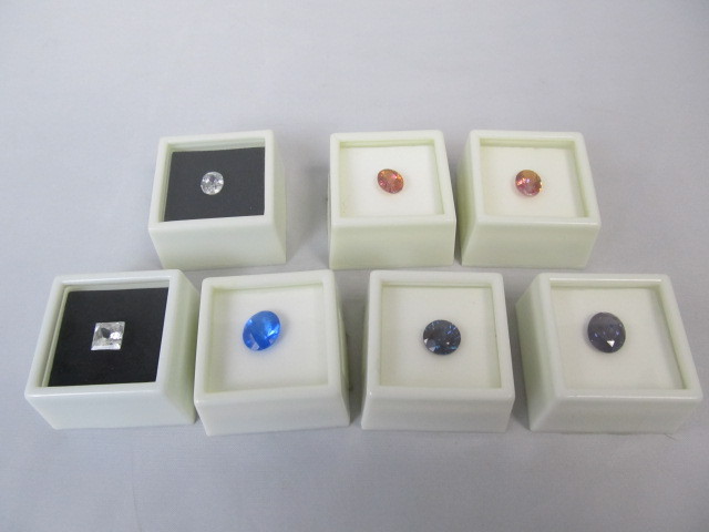 lot 87 image: Group of Large Carat Gemstones 