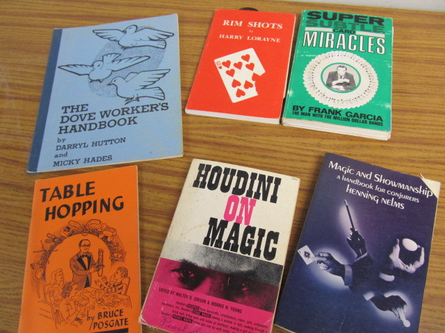 lot 97 image: Lot of Vintage Magic Books