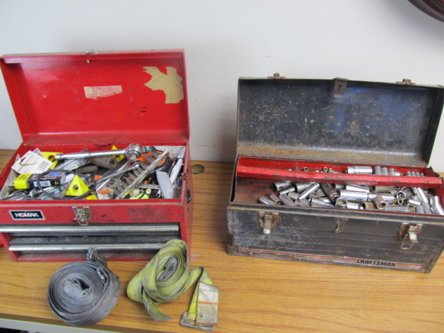 lot 121 image: 2 Toolboxes Full of Tools