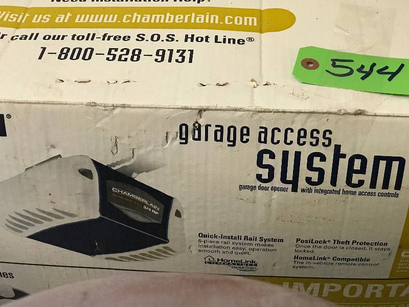 lot 544 image: GARAGE DOOR OPENER