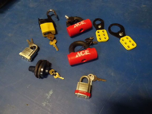 Misc locks with keys...