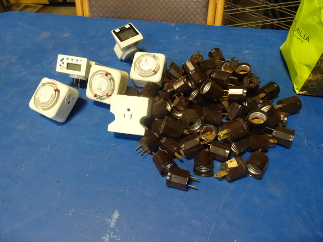 Misc electrical timers. Plug in soc...