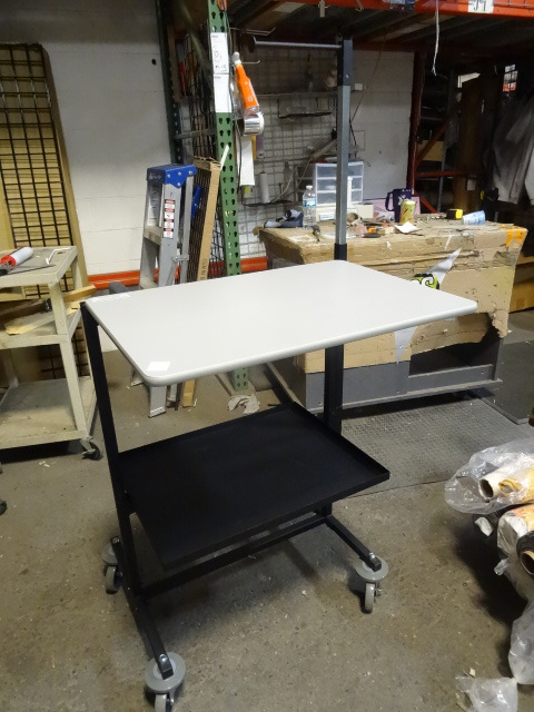 AV Cart on wheels. Great for portab...