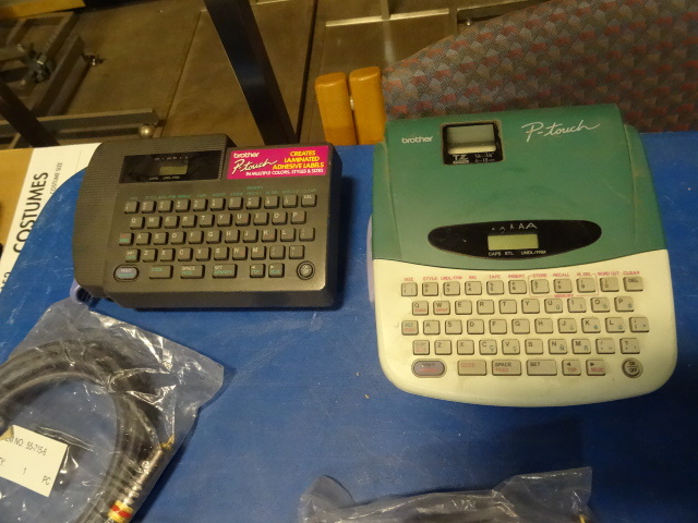 2 brother p touch label makers. Mis...