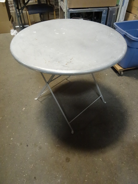 32 metal folding table...