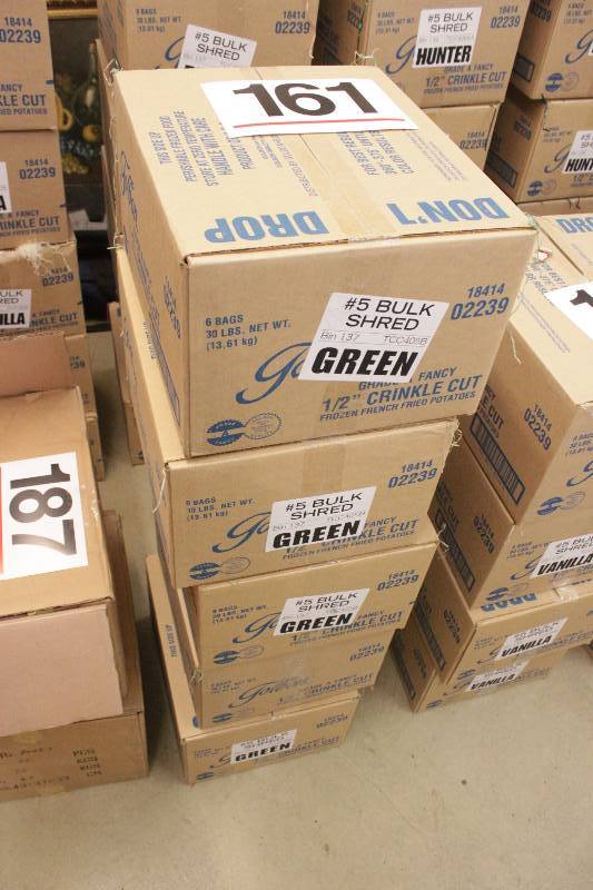 Bulk Gift  WrappingPackaging Shred - Green  (5 cases of 5 pounds)