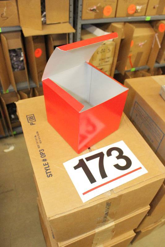 Flat Packed Card Stock Gift Boxes (400 boxes)