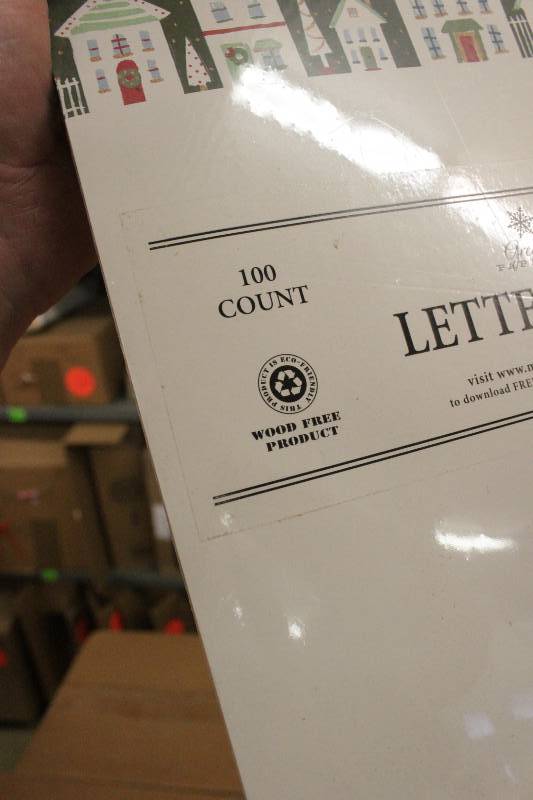 Christmas Letterhead (55,000 sheets)