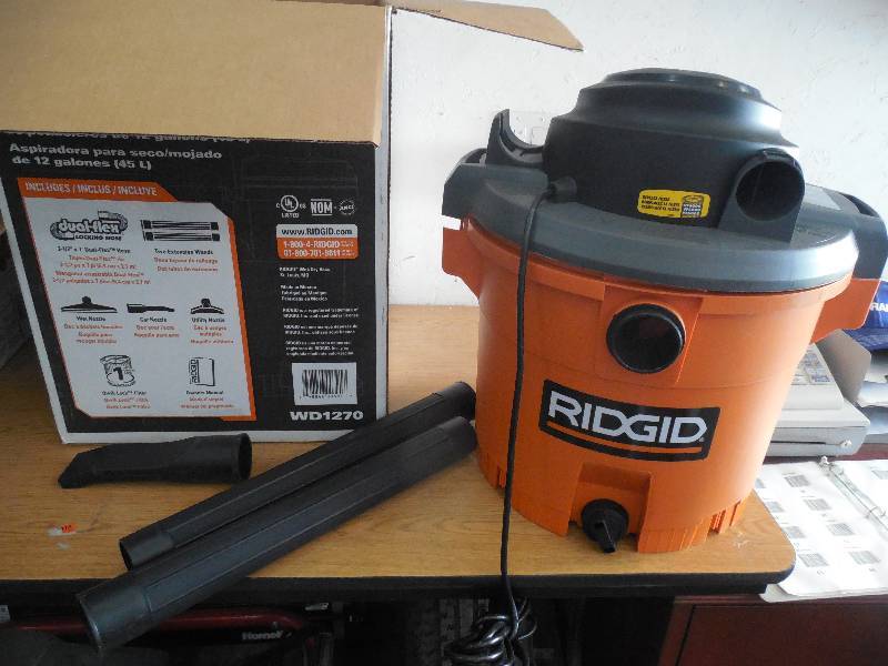 RIDGID 12 Gal. 5.0-Peak HP Wet Dry Vac