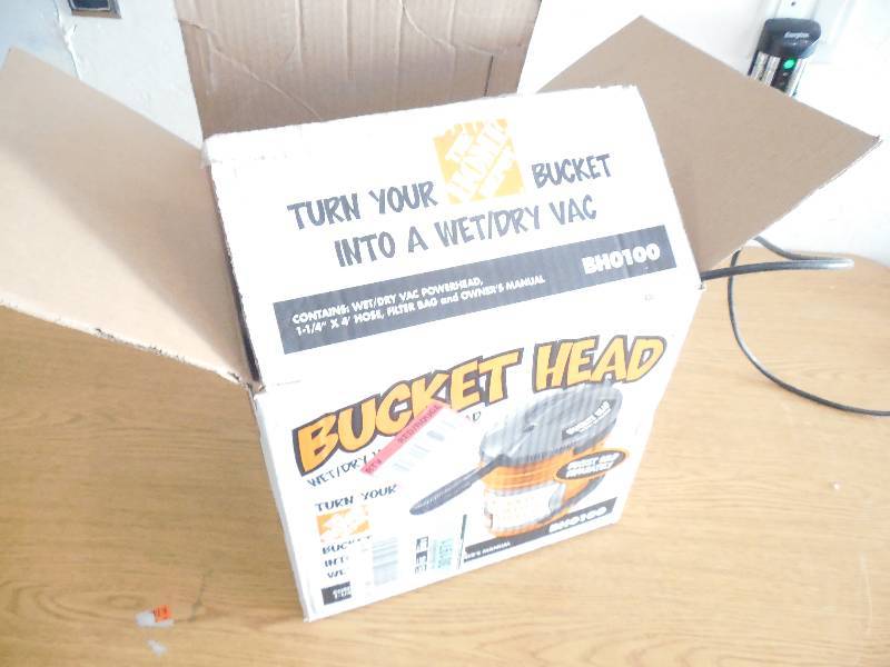 Bucket Head 5 gal. 1.75-Peak HP Wet Dry Vac