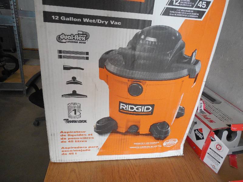 RIDGID 12 Gal. 5.0-Peak HP Wet Dry Vac