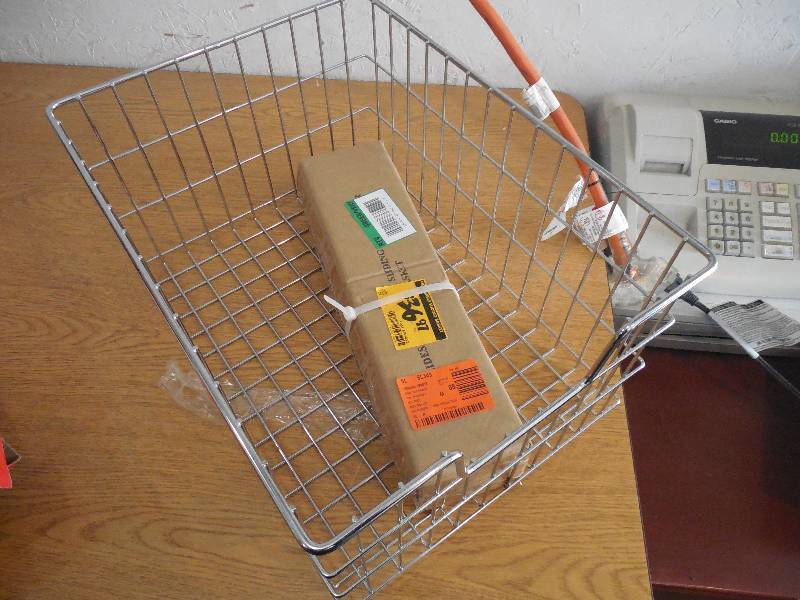 HDX 17.7 in. x 13 in. Single Sliding Basket