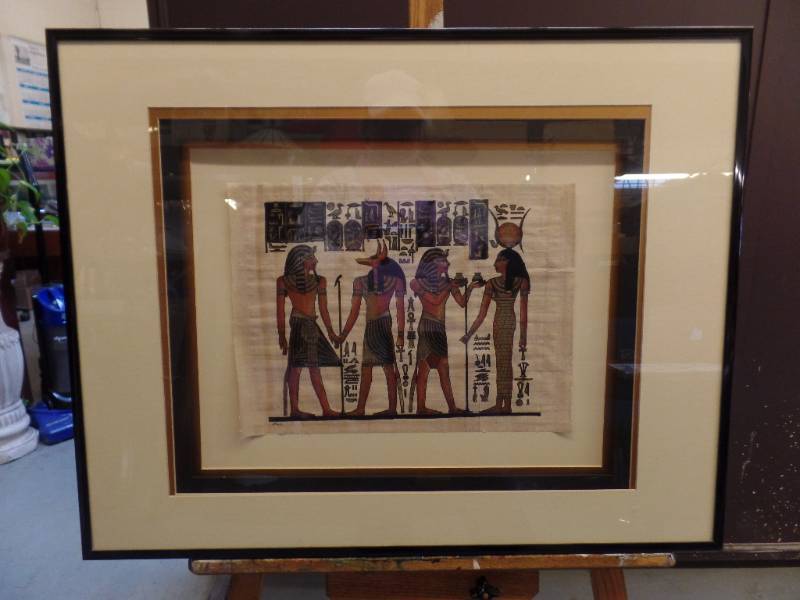 lot 217 image: EGYPTIAN PAPER ART