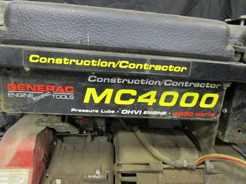 lot 1 image: Generac 4k Watt Generator