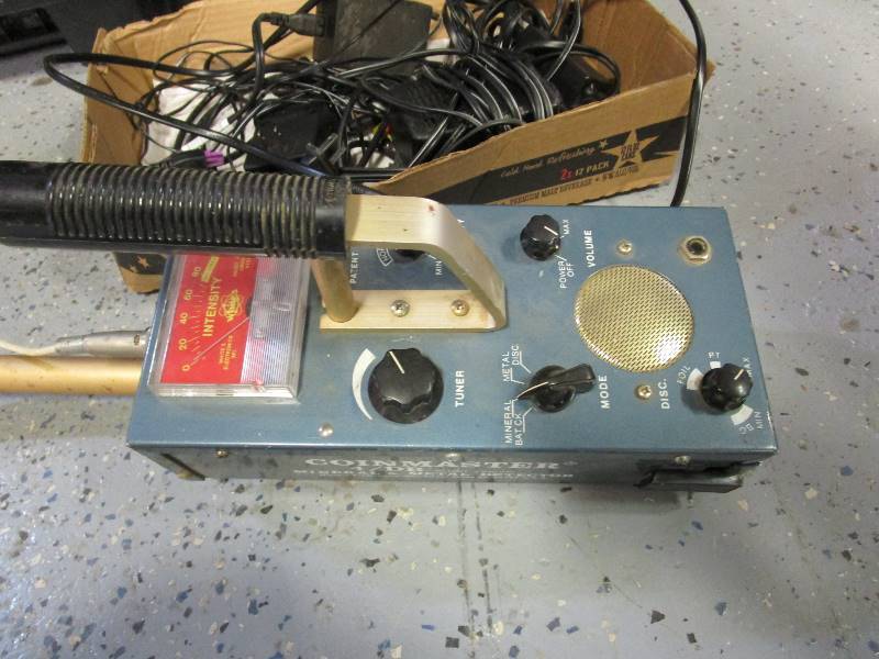 lot 51 image: (2) HP Copy Machines, Metal Detector, Fish Tank