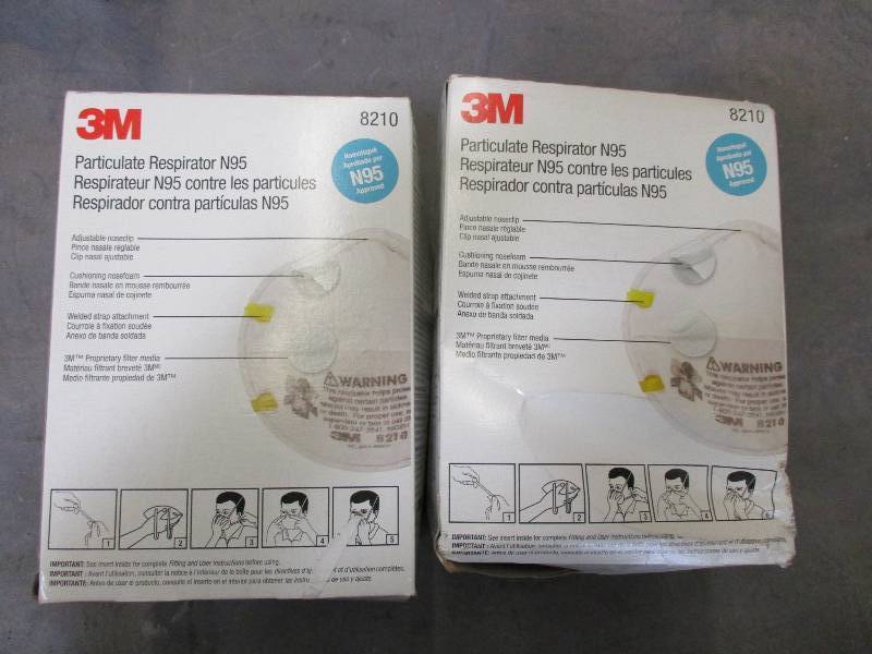 3M 8210 Respirators