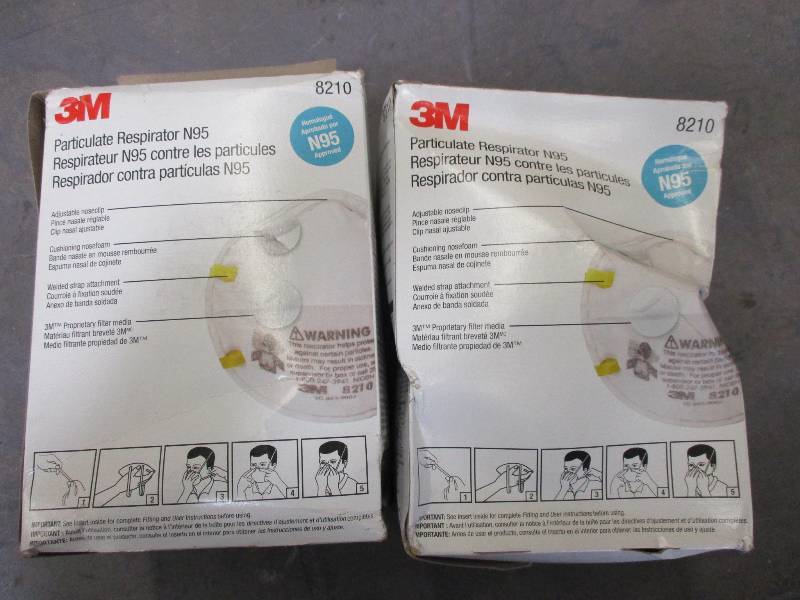 3M 8210 Respirators