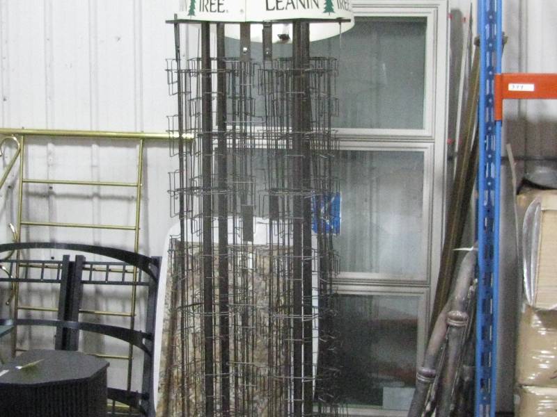 lot 31 image: Rotating Greeting Card Rack