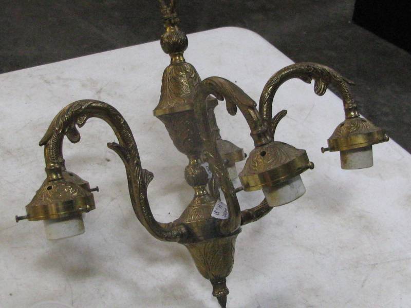lot 36 image: Hanging Light Fixture