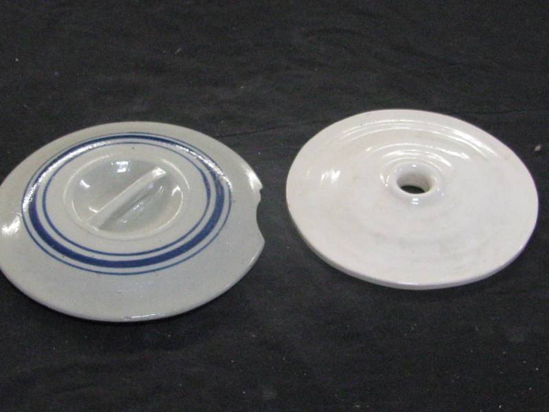 lot 59 image: Crock Lids