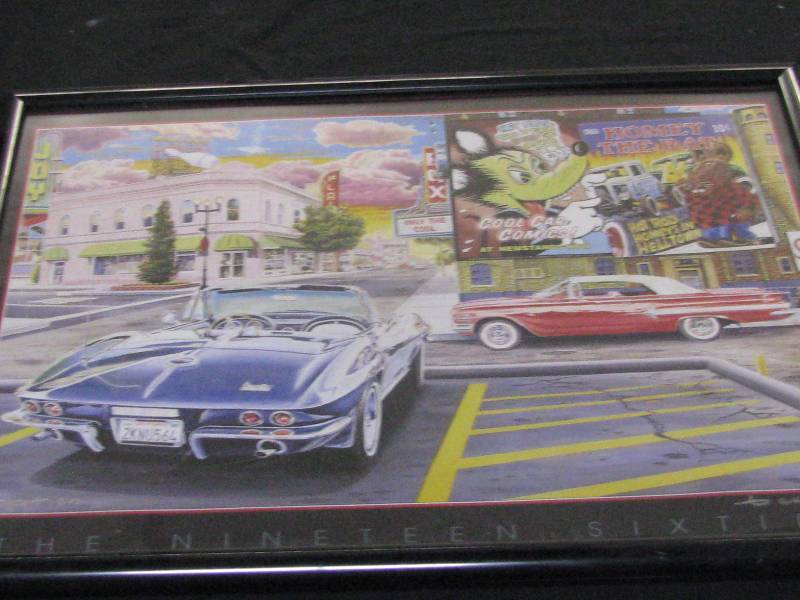 lot 80 image: Car Print