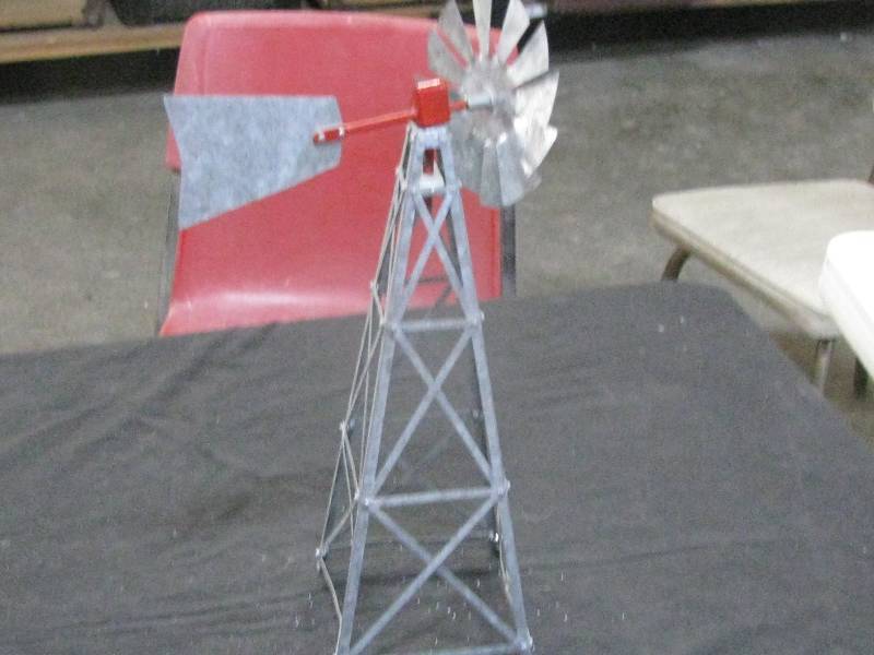 lot 85 image: Metal Windmill