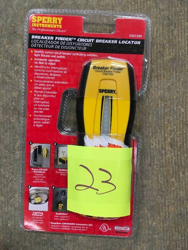 Sperry Circuit Tracker Circuit Breaker FinderLocator and GFCI Tester