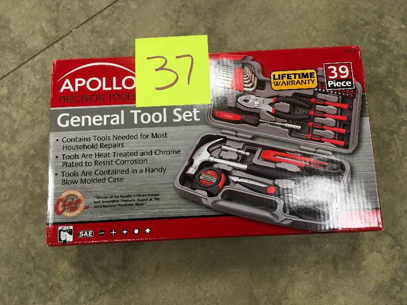 Apollo 39 Piece General Tool Set not used