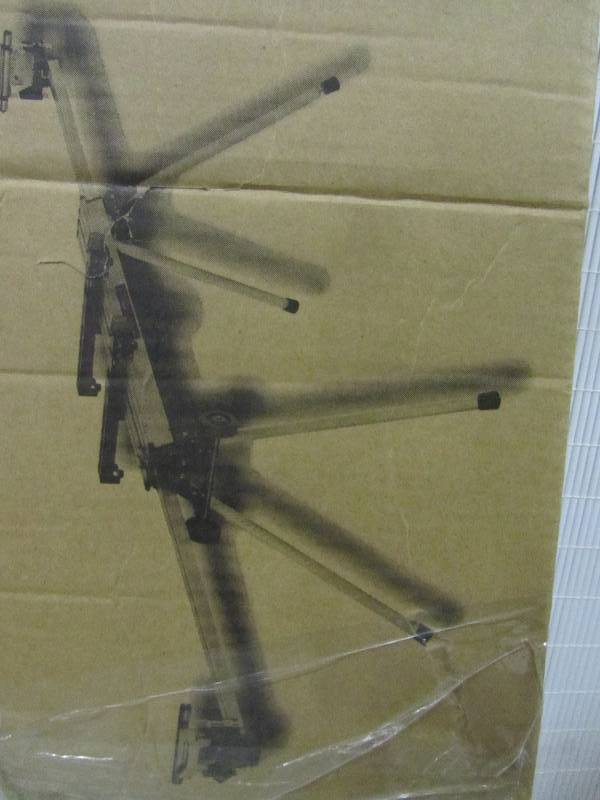 lot 28 image: Bosch 32-12 in. Folding Leg Miter Saw Stand