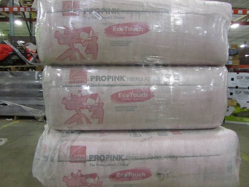 lot 31 image: Owens Corning Q 24 16 wide X 93 long insulation (15 batts )