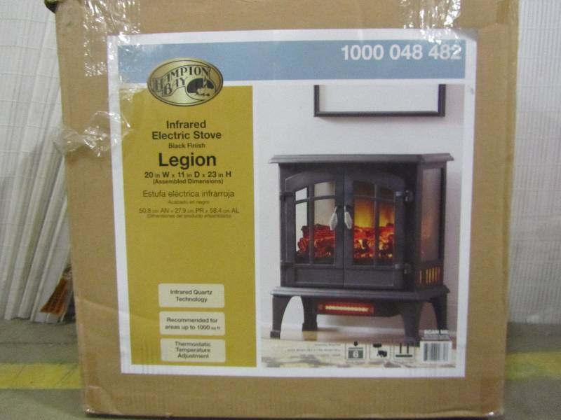 lot 64 image: Hampton Bay Legion 1,000 sq. ft. Panoramic Infrared Electric Stove