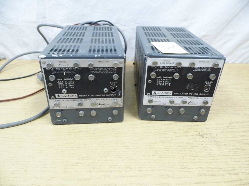 lot 32 image: Lot of 2 Lamda Power Supplies