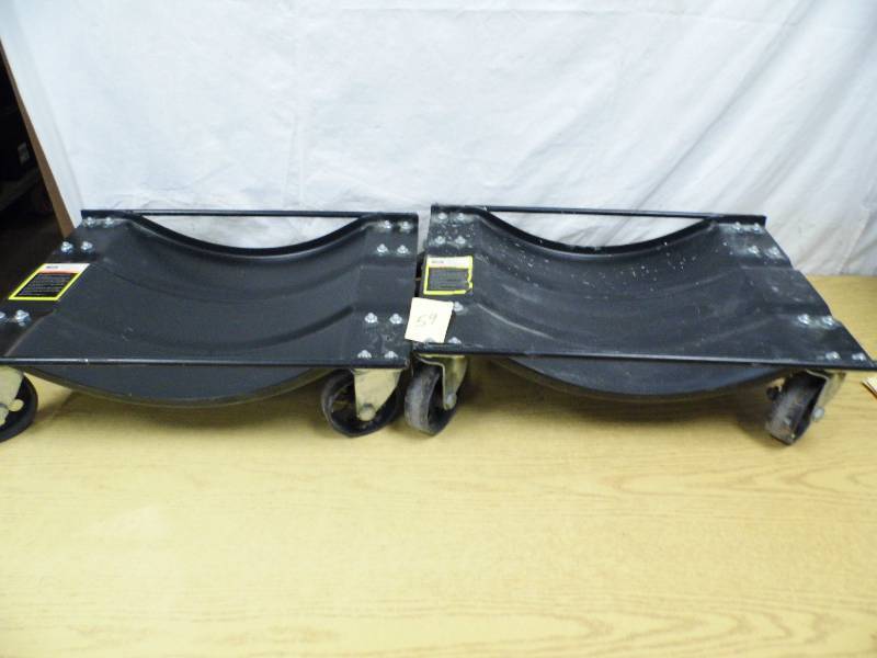 lot 59 image: Pair of CWD-2 Auto Wheel Pulleys