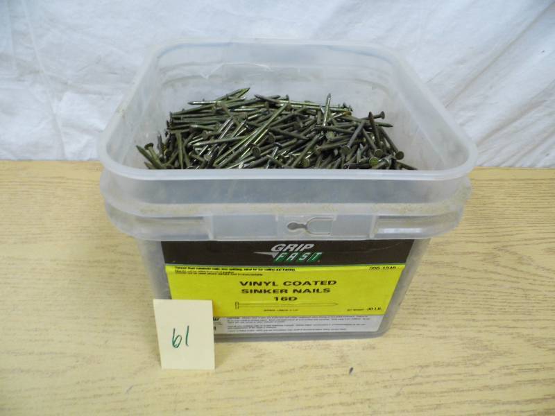 lot 61 image: Sinker Nails