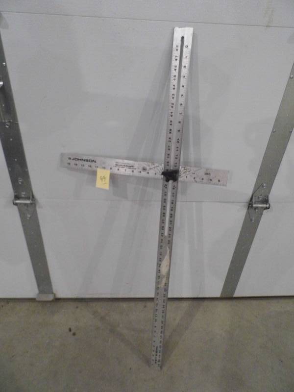 lot 99 image: Johnson Adjustable Square