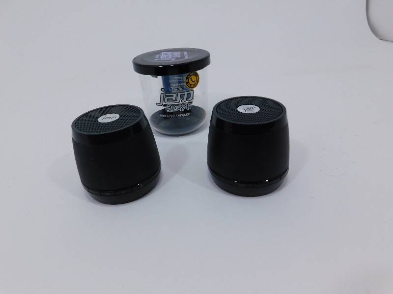 lot 10 image: (2) JAM - Classic 2.0 Portable Bluetooth Speaker - Black