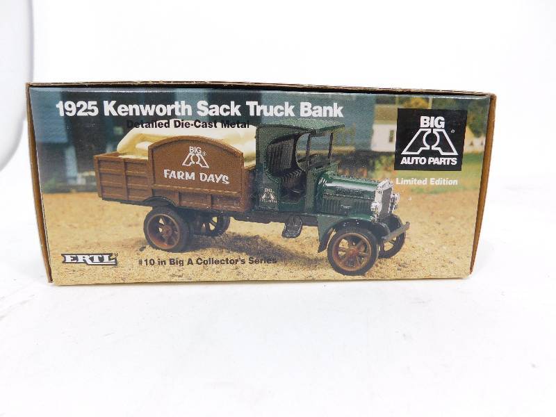 lot 68 image: Ertl 1925 Kenworth Sack Truck Bank