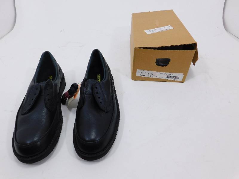 lot 50 image: New Size 9 12 Black Postal Workabouts Shoes