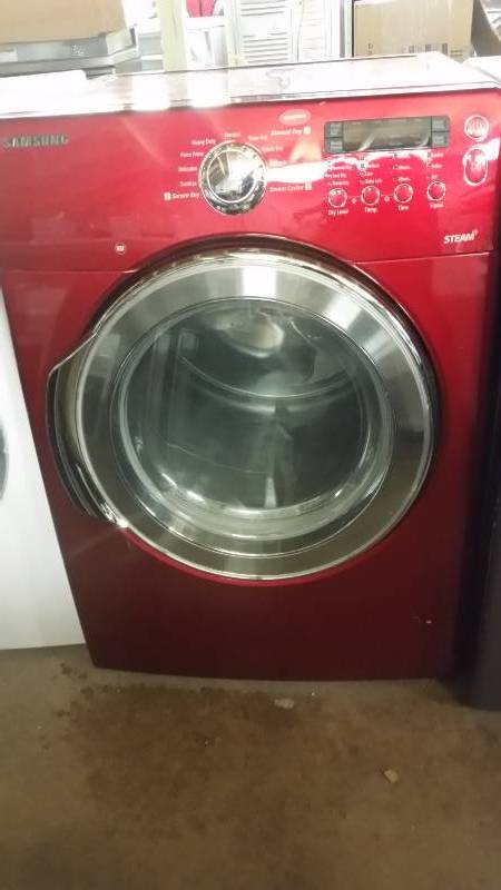Samsung Tango Red Electric Dryer