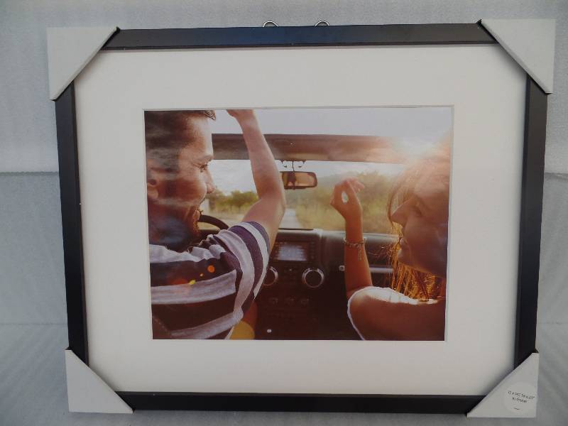 Matted Wood Frame