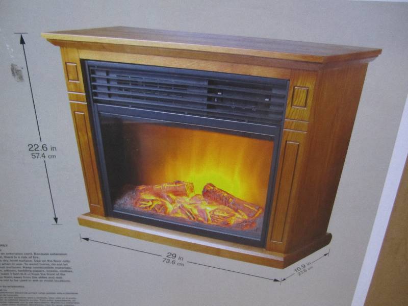 lot 13 image: Hampton Bay Infrared Electric Firep...