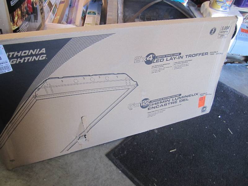 lot 18 image: 2 ft x 4 ft LED Lay-In Ceiling Ligh...