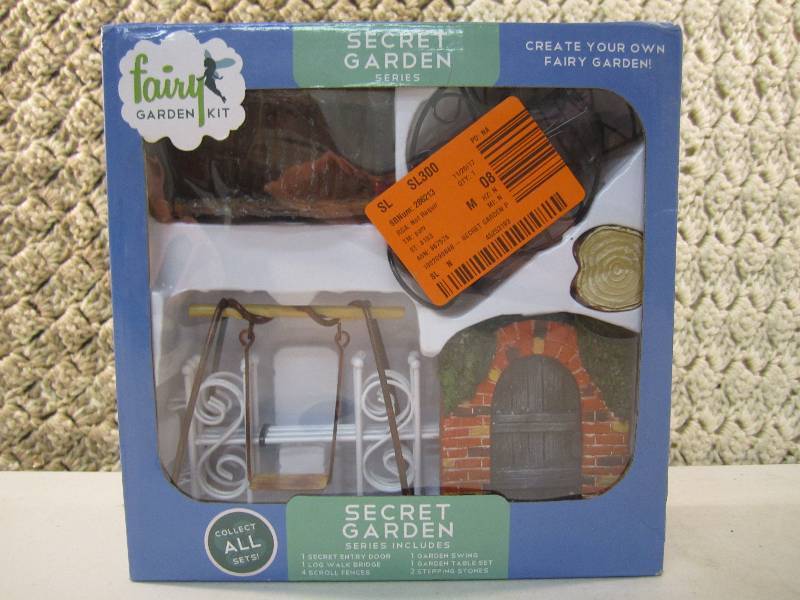 lot 73 image: Fairy Garden Kit Secret Garden Seri...