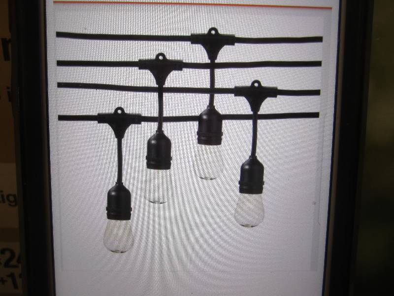 lot 75 image: Hampton Bay 48 foot 24 Socket Incan...
