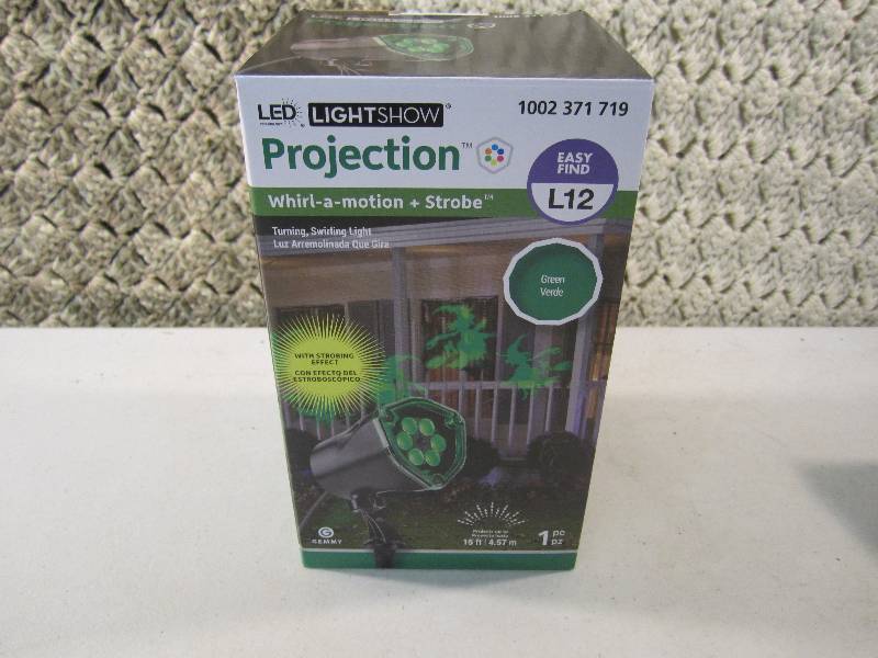 lot 76 image: Lightshow LED Projection Chasing Gr...