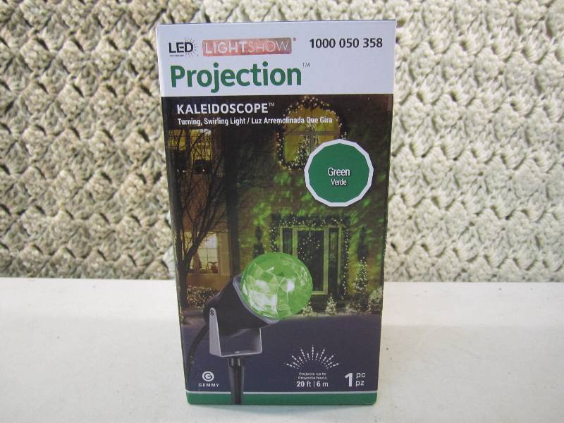 lot 77 image: Lightshow LED Projection Green Kale...