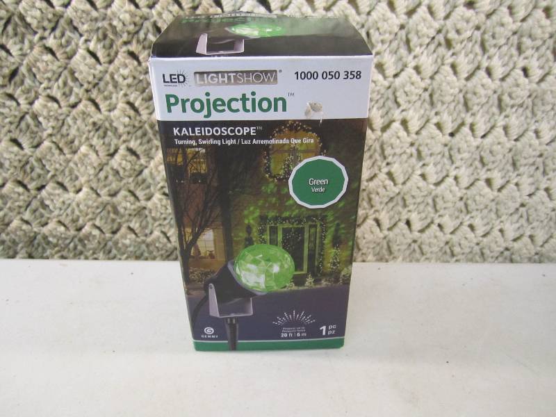 lot 78 image: Lightshow LED Projection Green Kale...