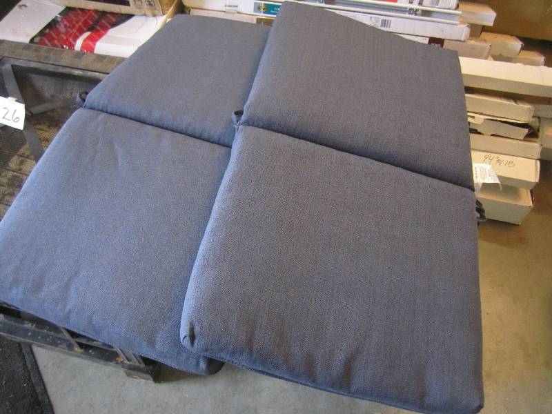 lot 86 image: Pair of Hampton Bay Patio Chair Cus...