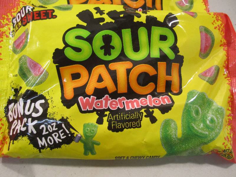 lot 140 image: Lot of 6 Bags of Watermelon Sour Pa...