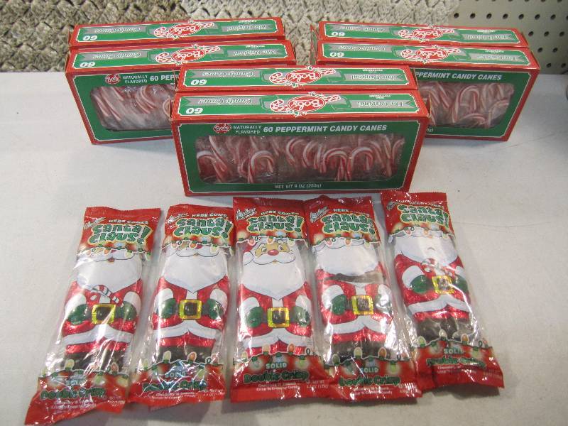 lot 143 image: Mix Lot of 6 Boxes Peppermint Candy...